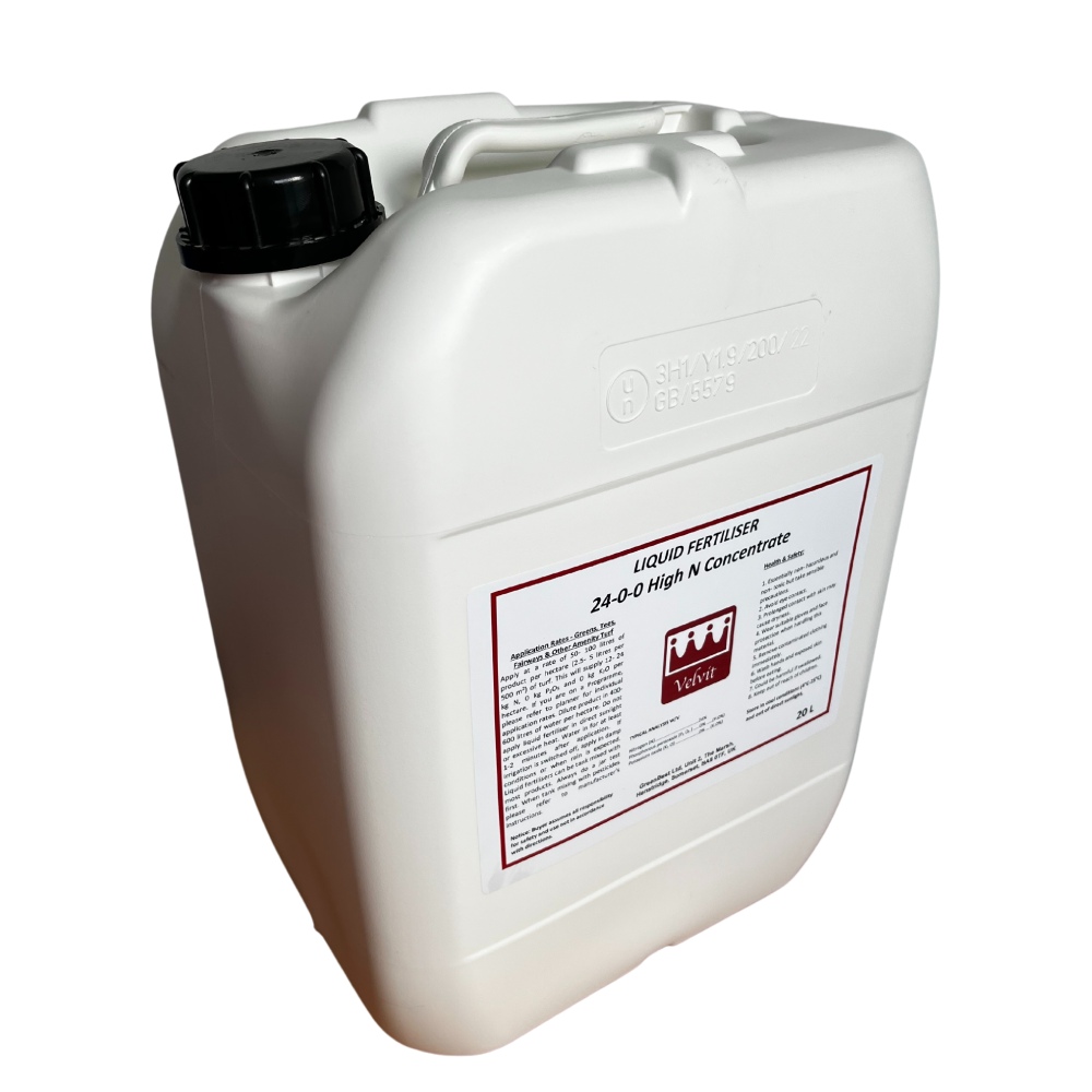 GreenBest Velvit Essential 20-0-10 trávnikové hnojivo 10 l