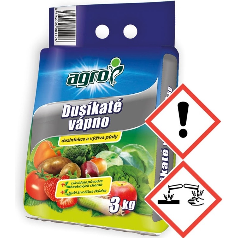 AGRO Dusíkaté vápno 3 kg