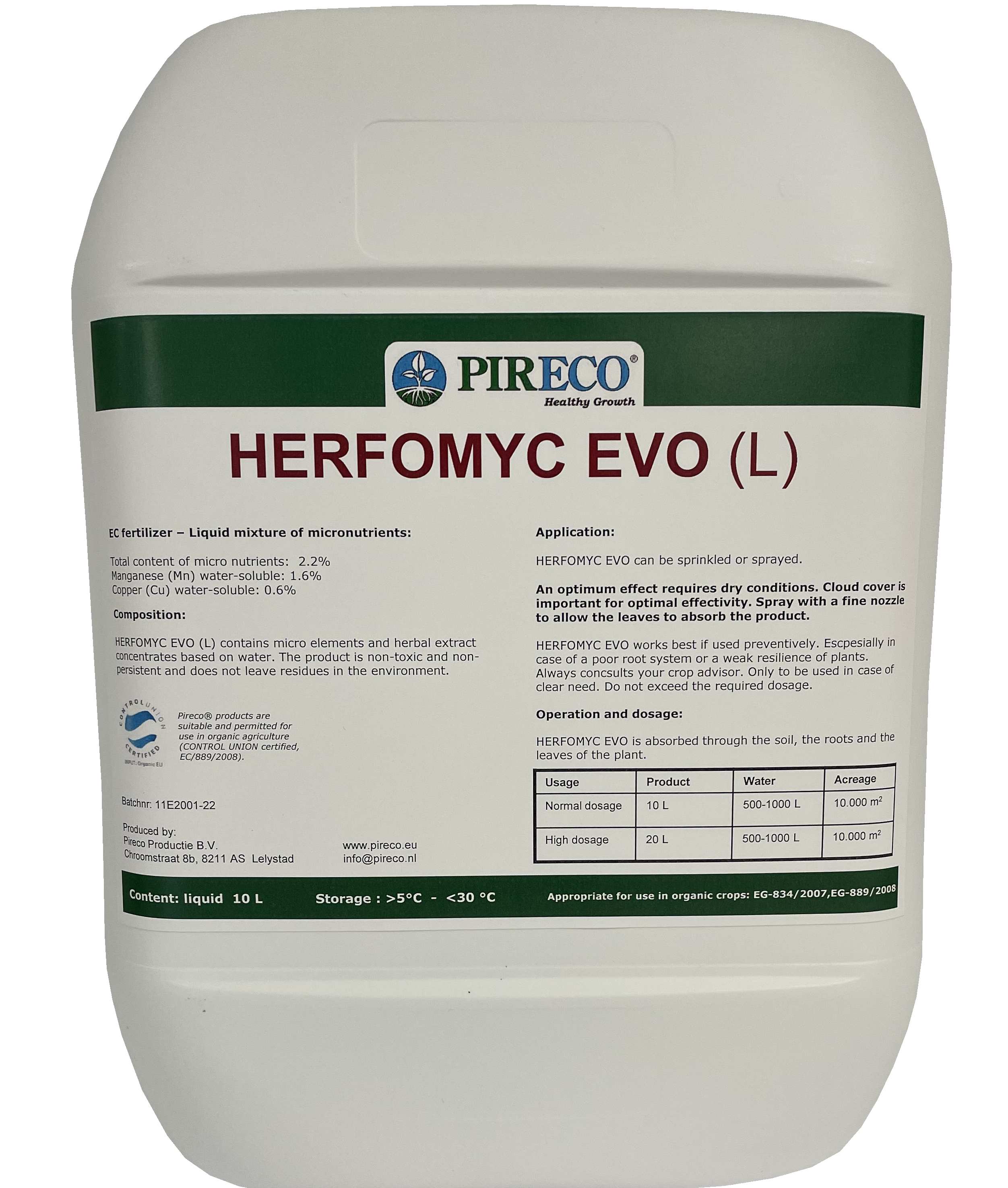 Pireco Herfomyc 10 l 