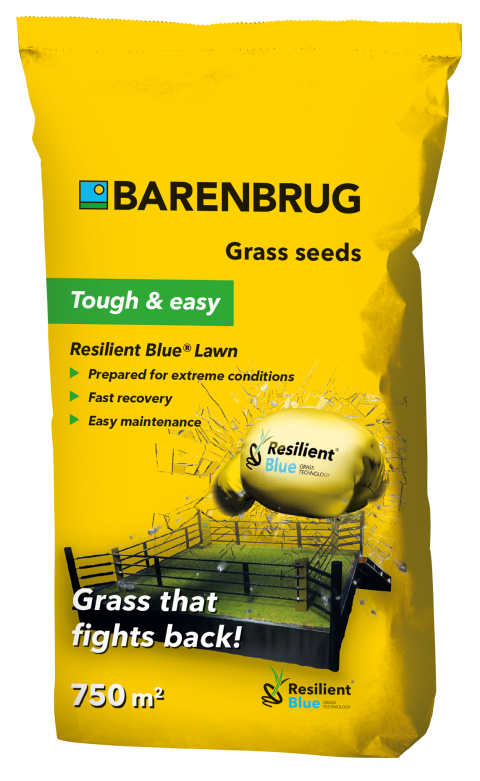 BARENBRUG RESILIENT BLUE Lawn 15 kg 