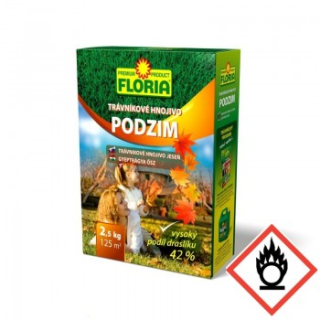 FLORIA Jesenné trávnikové hnojivo 2,5 kg